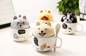 Cutest Dual Use Husky Love Ceramic Coffee Mug-Mug-Dogs, Mugs, Siberian Husky-21