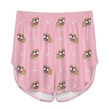 Load image into Gallery viewer, Cutest English Bulldog Love Women's Cami and Shorts Pajama Set-Apparel-Apparel,Dog Mom Gifts,English Bulldog,Pajamas-12