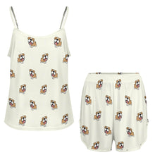 Load image into Gallery viewer, Cutest English Bulldog Love Women's Cami and Shorts Pajama Set-Apparel-Apparel,Dog Mom Gifts,English Bulldog,Pajamas-6
