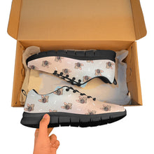 Load image into Gallery viewer, Cutest Fawn French Bulldog Love Women's Breathable Sneakers - 7 Gradients-23