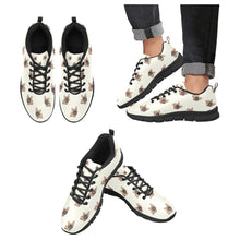Load image into Gallery viewer, Cutest Fawn French Bulldog Love Women's Breathable Sneakers - 7 Gradients-Ivory-US13-50