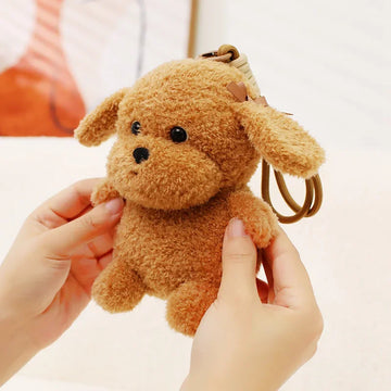 Cutest Golden Retriever Plush Keychain 360x