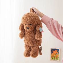 Load image into Gallery viewer, Cutest Goldendoodle Love Plush Backpack for Kids-Accessories-Accessories, Bags, Goldendoodle-15