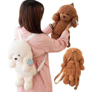 Cutest Goldendoodle Love Plush Backpack for Kids-Accessories-Accessories, Bags, Goldendoodle-1