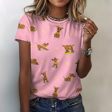 Cutest Greyhound Whippet Love All Over Print Womens Cotton T Shirt 4 Colors 5 360x