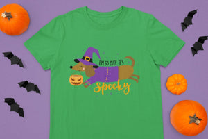 Cutest Halloween Dachshunds Women's Cotton T-Shirts - 2 Designs - 4 Colors-Apparel-Apparel, Dachshund, Halloween, Shirt, T Shirt-4