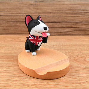 Cutest Husky Office Desk Mobile Phone Holder Figurine-Cell Phone Accessories-Accessories, Cell Phone Holder, Dogs, Figurines, Home Decor, Siberian Husky-14