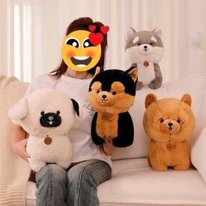 Cutest Husky Stuffed Animal Plush Toy-Soft Toy-Dogs, Home Decor, Siberian Husky, Soft Toy, Stuffed Animal-11