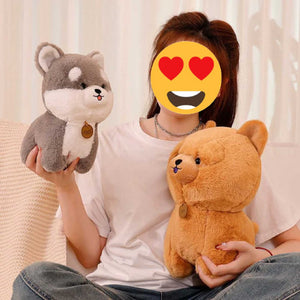Cutest Husky Stuffed Animal Plush Toy-Soft Toy-Dogs, Home Decor, Siberian Husky, Soft Toy, Stuffed Animal-5