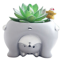 Load image into Gallery viewer, Cutest Husky Upside Down Love Succulent Plants Flower Pot-Home Decor-Dogs, Flower Pot, Home Decor, Siberian Husky-2