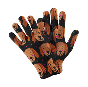 Cutest Irish Terrier Love Touch Screen Gloves-Accessories-Accessories, Dog Dad Gifts, Dog Mom Gifts, Gloves-5