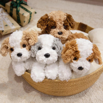 Cutest Jack Russell Terrier Puppy Stuffed Animal Plush Toys 360x
