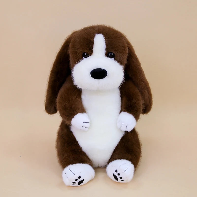 Cutest Large Sitting Basset Hound Stuffed Animal Plush Toy-Stuffed Animals-Basset Hound,Dog Memorial Gifts,Stuffed Animal-Basset Hound-One Size-3