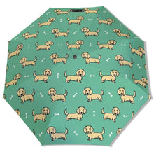 Load image into Gallery viewer, Cutest Long Haired Cream Dachshund Umbrella-Daily Accessories-1