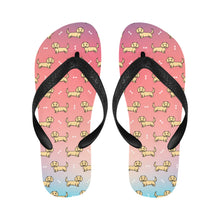 Load image into Gallery viewer, Cutest Long Haired Cream Dachshund Unisex Slippers - 7 Gradients-16