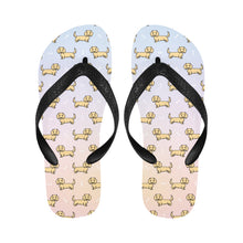 Load image into Gallery viewer, Cutest Long Haired Cream Dachshund Unisex Slippers - 7 Gradients-21