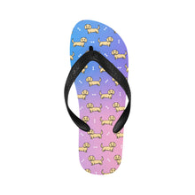 Load image into Gallery viewer, Cutest Long Haired Cream Dachshund Unisex Slippers - 7 Gradients-3