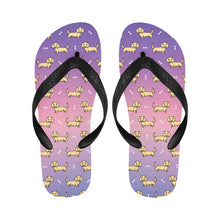 Load image into Gallery viewer, Cutest Long Haired Cream Dachshund Unisex Slippers - 7 Gradients-7