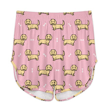 Load image into Gallery viewer, Cutest Long Haired Cream Dachshund Women's Cami and Shorts Pajama Set-Apparel-Apparel,Dachshund,Dog Mom Gifts,Pajamas-16