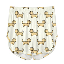 Load image into Gallery viewer, Cutest Long Haired Cream Dachshund Women's Cami and Shorts Pajama Set-Apparel-Apparel,Dachshund,Dog Mom Gifts,Pajamas-12