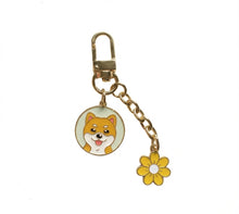 Load image into Gallery viewer, Cutest Metal Keychains for Dog Lovers-Accessories-Accessories,Dog Dad Gifts,Dog Memorial Gifts,Dog Mom Gifts,Keychain-Shiba Inu-6