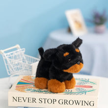 Load image into Gallery viewer, Cutest Mini Doberman Stuffed Animal Plush Toys-Stand Rottweiler-20cm-22cm-11