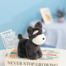 Load image into Gallery viewer, Cutest Mini Schnauzer Stuffed Animal Plush Toys-Stand Schnauzer-20cm-22cm-1