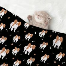 Load image into Gallery viewer, Cutest Papillon Love Blanket for Dog-Pet Furniture-8