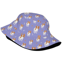 Load image into Gallery viewer, Cutest Papillon Love Bucket Hat-Hats &amp; Caps-10