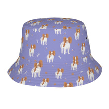 Load image into Gallery viewer, Cutest Papillon Love Bucket Hat-Hats &amp; Caps-Lavender Purple-One Size-9