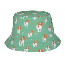 Load image into Gallery viewer, Cutest Papillon Love Bucket Hat-Hats &amp; Caps-Mint Green-One Size-1