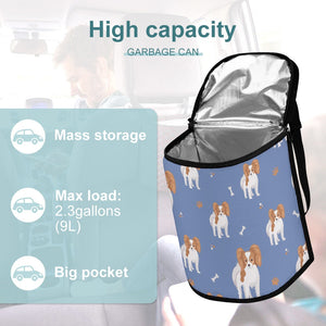 Cutest Papillon Love Multipurpose Car Storage Bag-Car Accessories-Bags, Car Accessories, Papillon-11