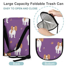 Load image into Gallery viewer, Cutest Papillon Love Multipurpose Car Storage Bag-Car Accessories-Bags, Car Accessories, Papillon-13