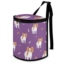Load image into Gallery viewer, Cutest Papillon Love Multipurpose Car Storage Bag-Car Accessories-Bags, Car Accessories, Papillon-ONE SIZE-DarkMagenta-14