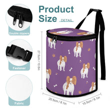 Load image into Gallery viewer, Cutest Papillon Love Multipurpose Car Storage Bag-Car Accessories-Bags, Car Accessories, Papillon-17