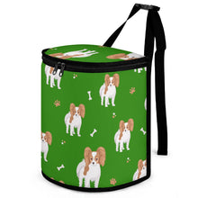 Load image into Gallery viewer, Cutest Papillon Love Multipurpose Car Storage Bag-Car Accessories-Bags, Car Accessories, Papillon-ONE SIZE-Green-4