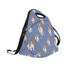 Load image into Gallery viewer, Cutest Papillon Love Neoprene Lunch Bag-Accessories-Accessories,Bags,Lunch Bags,Papillon-8