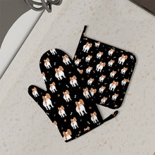 Load image into Gallery viewer, Cutest Papillon Love Oven Glove-Kitchen Decor-11