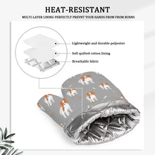Load image into Gallery viewer, Cutest Papillon Love Oven Glove-Kitchen Decor-4