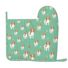 Load image into Gallery viewer, Cutest Papillon Love Oven Glove-Kitchen Decor-Green-One Size-5