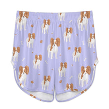 Load image into Gallery viewer, Cutest Papillon Love Women's Cami and Shorts Pajama Set-Apparel-Apparel,Dog Mom Gifts,Pajamas,Papillon-7