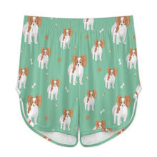 Load image into Gallery viewer, Cutest Papillon Love Women's Cami and Shorts Pajama Set-Apparel-Apparel,Dog Mom Gifts,Pajamas,Papillon-15
