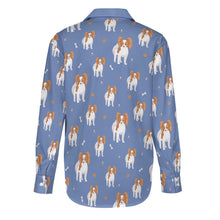 Load image into Gallery viewer, Cutest Papillon Love Women's Shirt-Apparel-Apparel,Dog Mom Gifts,Papillon,Shirt-10