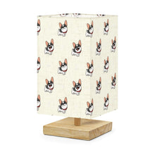Load image into Gallery viewer, Cutest Pied Black and White French Bulldogs Desktop Table Lamp-Desk Lamps-US Plug-2