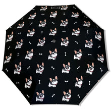 Load image into Gallery viewer, Cutest Pied Black and White Frenchies Umbrella-Daily Accessories-26
