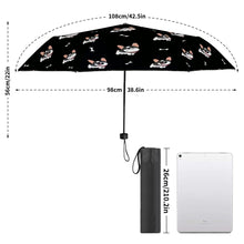Load image into Gallery viewer, Cutest Pied Black and White Frenchies Umbrella-Daily Accessories-30