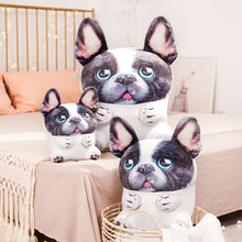 Load image into Gallery viewer, Cutest Pied French Bulldog Stuffed Animal Plush Toy and Cushion Pillow-Stuffed Animals-French Bulldog, Home Decor, Stuffed Animal-3