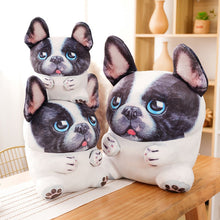 Load image into Gallery viewer, Cutest Pied French Bulldog Stuffed Animal Plush Toy and Cushion Pillow-Stuffed Animals-French Bulldog, Home Decor, Stuffed Animal-5
