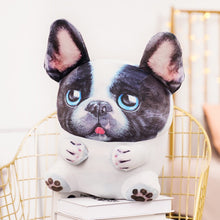 Load image into Gallery viewer, Cutest Pied French Bulldog Stuffed Animal Plush Toy and Cushion Pillow-Stuffed Animals-French Bulldog, Home Decor, Stuffed Animal-1