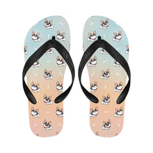 Load image into Gallery viewer, Cutest Pied Frenchies Unisex Slippers - 7 Gradients-Footwear-Accessories,Dog Dad Gifts,Dog Mom Gifts,French Bulldog,Slippers-6